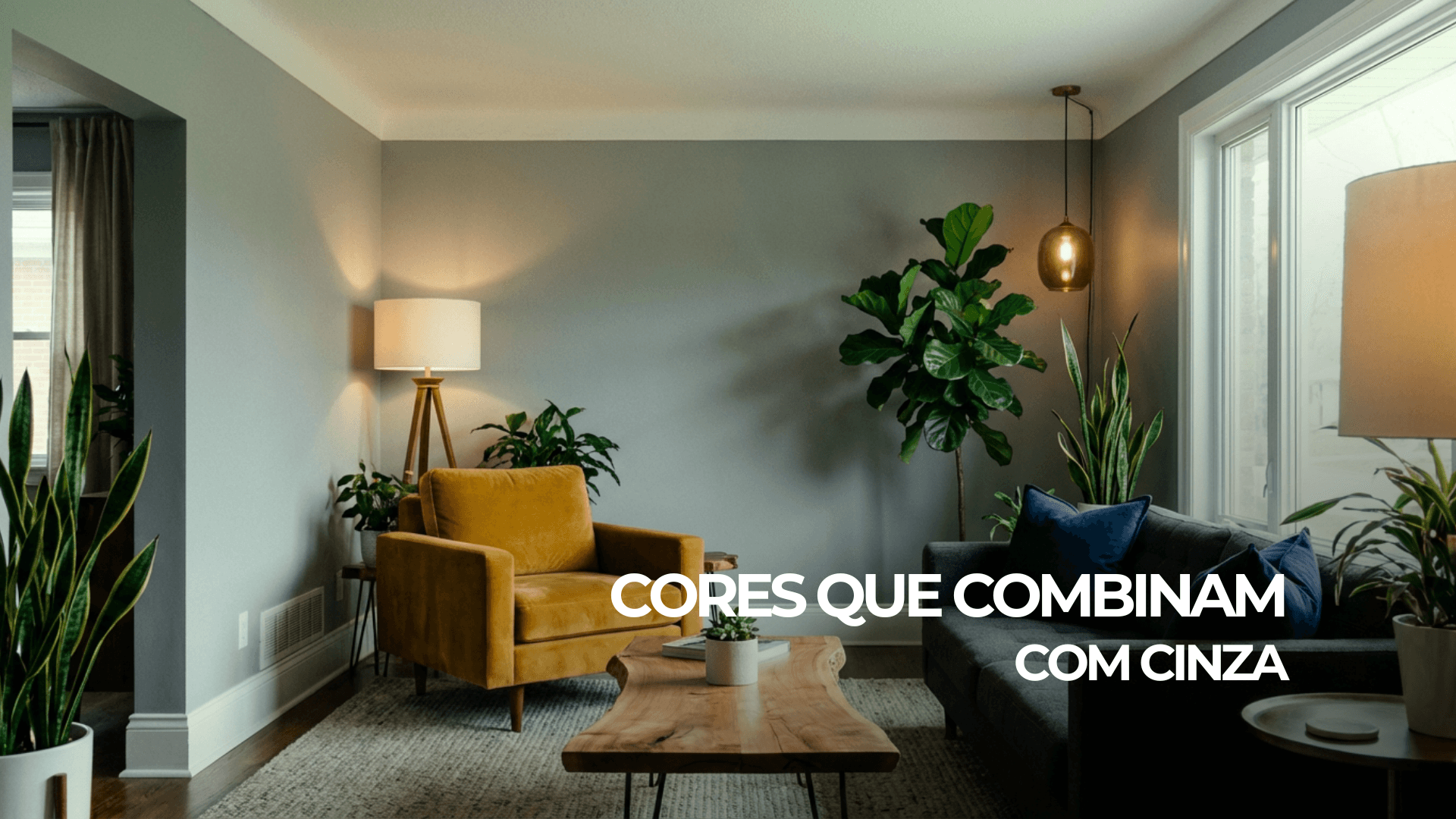 Cores que Combinam com Cinza: Guia Completo de Paletas para Sua Casa