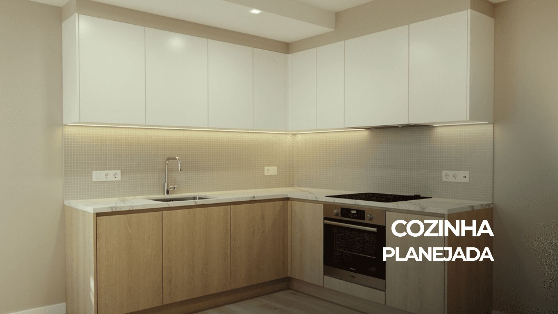 Cozinha pequena planejada